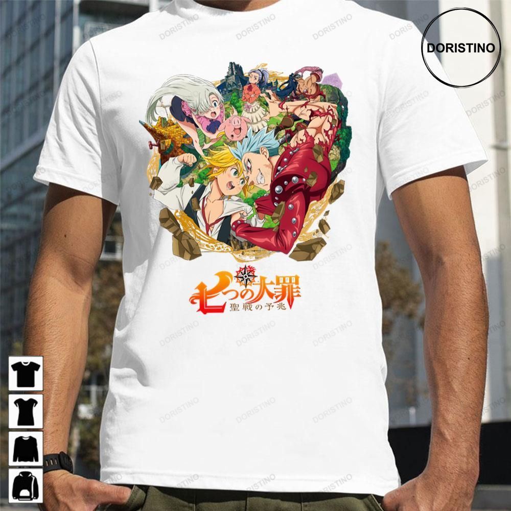 Art Seven Deadly Sins Limited Edition T-shirts